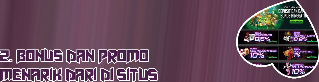Slot 4d bonus new member