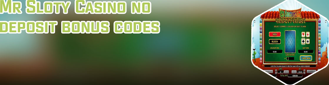 Sloty casino no deposit bonus codes