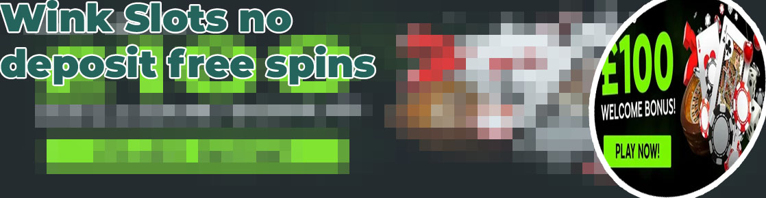 Wink slots welcome bonus